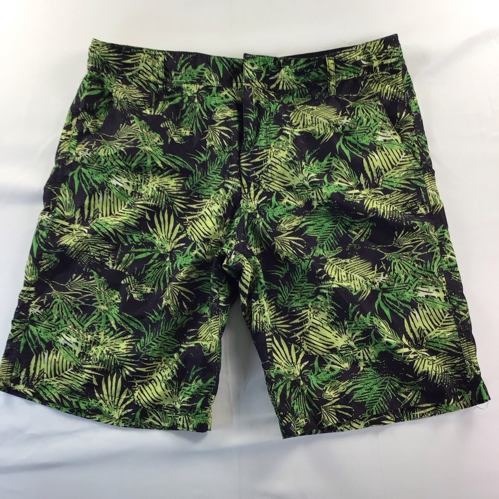 RQQBA Fashion Board Shorts Floral Print Mens 36